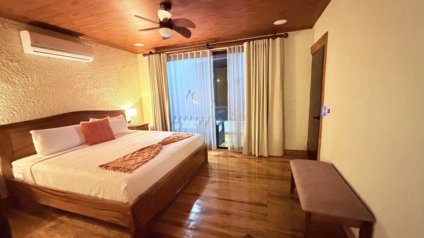 Spacious upstairs Dream House bedroom